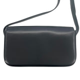 セリーヌ CELINE ショルダーバッグ クロード 194143 ブラック GD金具 シャイニーカーフ レディース ショルダーバッグ