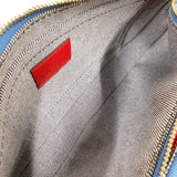 ルイ・ヴィトン LOUIS VUITTON ミュルティ・ポシェット アクセソワール M44990 ブルー　ゴールド金具 モノグラム・デニム レディース ショルダーバッグ