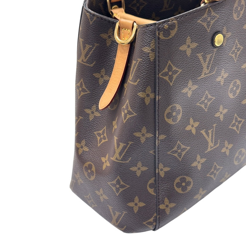 ルイ・ヴィトン LOUIS VUITTON モンテーニュMM M41056 モノグラム PVC レザー レディース ハンドバッグ