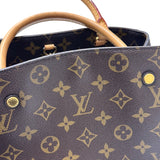 ルイ・ヴィトン LOUIS VUITTON モンテーニュMM M41056 モノグラム PVC レザー レディース ハンドバッグ
