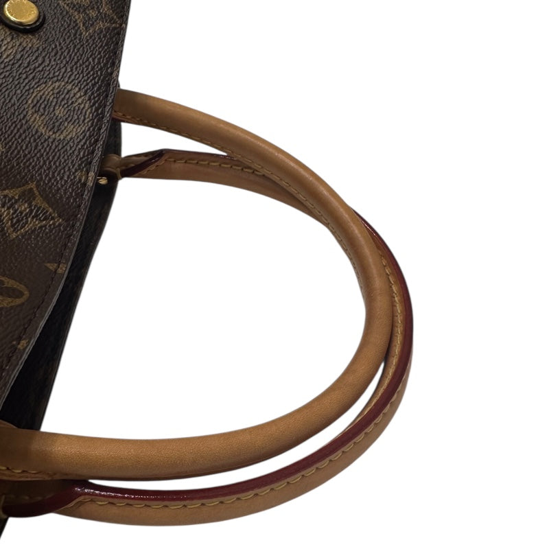 ルイ・ヴィトン LOUIS VUITTON モンテーニュMM M41056 モノグラム PVC レザー レディース ハンドバッグ