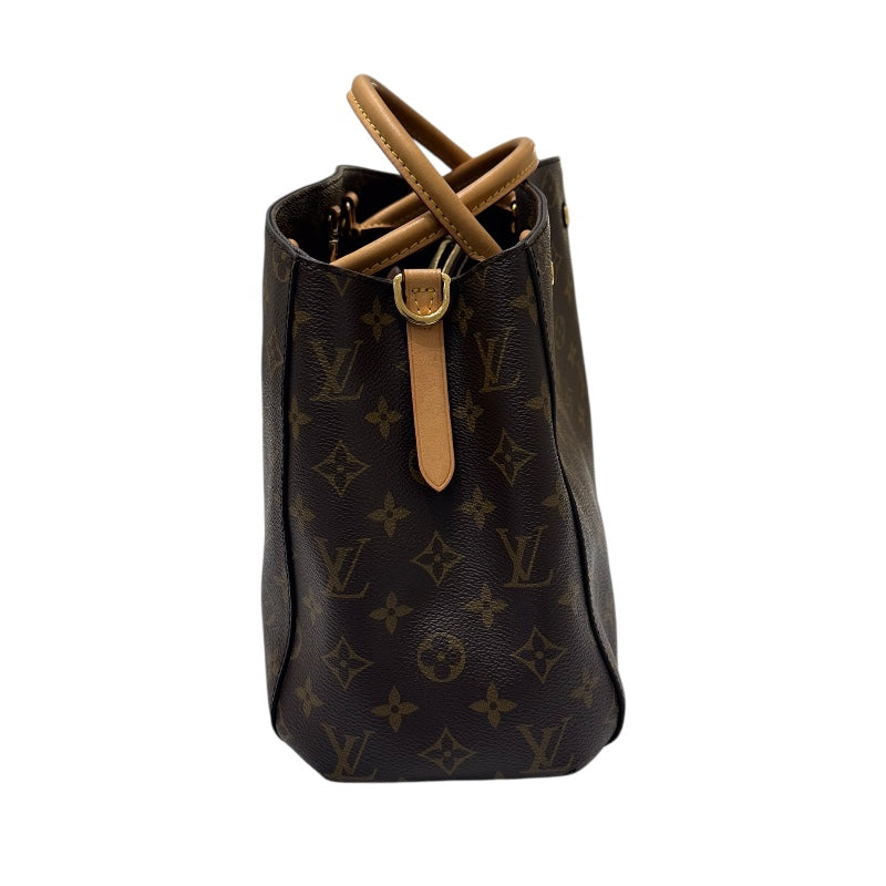 ルイ・ヴィトン LOUIS VUITTON モンテーニュMM M41056 モノグラム PVC レザー レディース ハンドバッグ