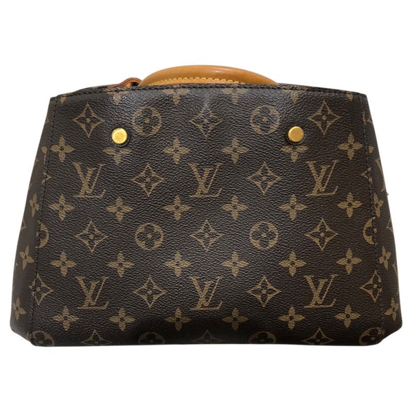 ルイ・ヴィトン LOUIS VUITTON モンテーニュBB M41055 ブラウン モノグラム レディース ショルダーバッグ