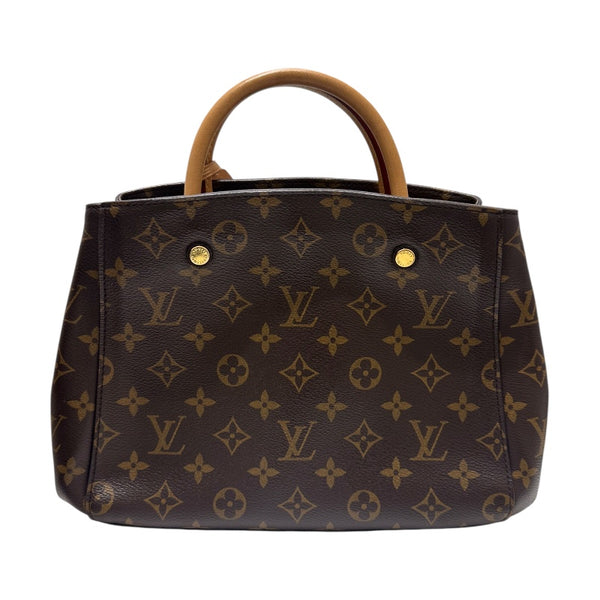 ルイ・ヴィトン LOUIS VUITTON モンテーニュBB M41055 モノグラム PVC/レザー レディース ハンドバッグ