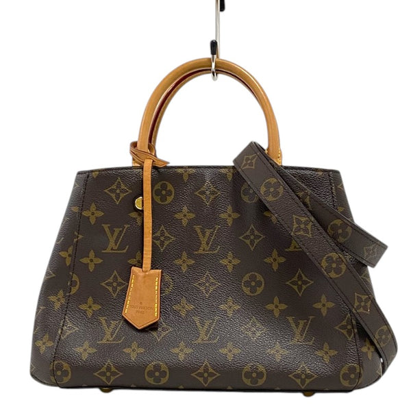 ルイ・ヴィトン LOUIS VUITTON モンテーニュBB M41055 モノグラム レディース ハンドバッグ