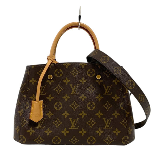 ルイ・ヴィトン LOUIS VUITTON モンテーニュBB M41055 モノグラム レディース ハンドバッグ