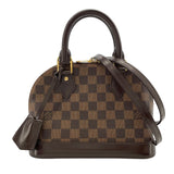 ルイ・ヴィトン LOUIS VUITTON アルマBB N41221 ブラウン ダミエ・エベヌ レディース ハンドバッグ