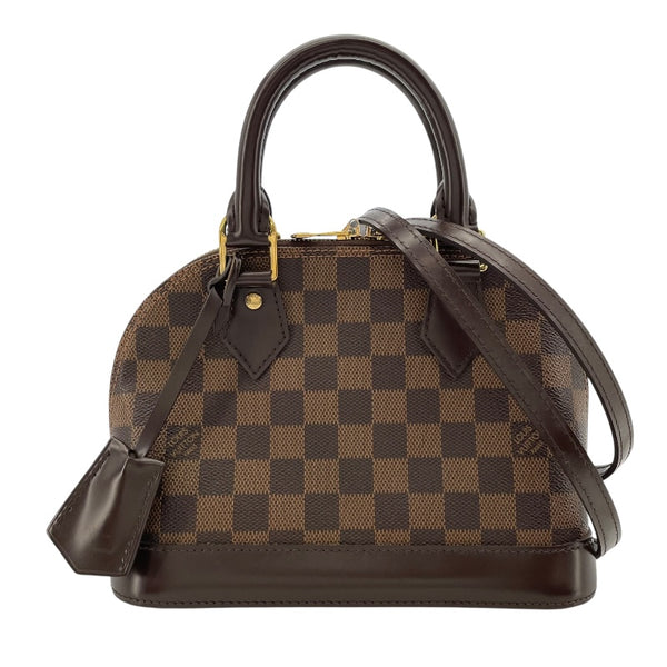 ルイ・ヴィトン LOUIS VUITTON アルマBB N41221 ブラウン ダミエ・エベヌ レディース ハンドバッグ