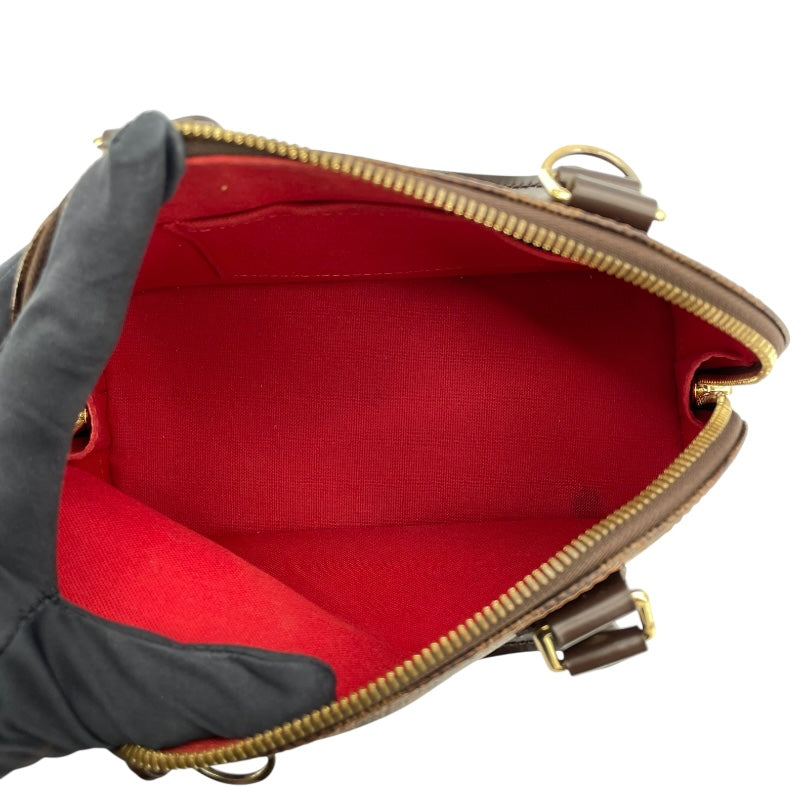 ルイ・ヴィトン LOUIS VUITTON アルマBB N41221 ブラウン ダミエ・エベヌ レディース ハンドバッグ
