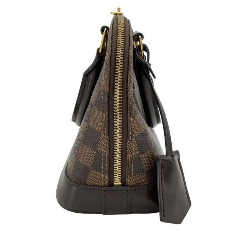 ルイ・ヴィトン LOUIS VUITTON アルマBB N41221 ブラウン ダミエ・エベヌ レディース ハンドバッグ