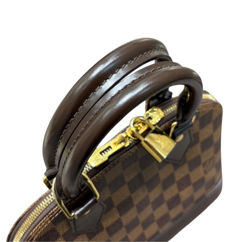 ルイ・ヴィトン LOUIS VUITTON アルマBB N41221 ダミエ・エベヌ レディース ハンドバッグ