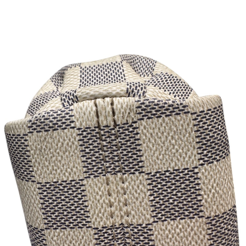 ルイ・ヴィトン LOUIS VUITTON クロワゼットPM N41581 ダミエ・アズール PVC レザー レディース ハンドバッグ