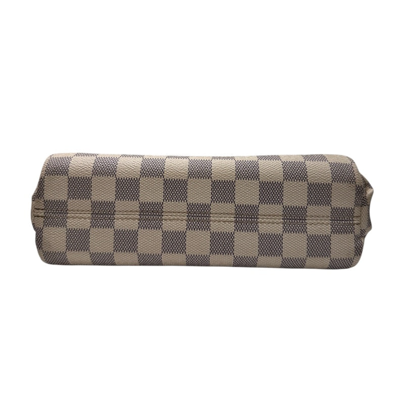 ルイ・ヴィトン LOUIS VUITTON クロワゼットPM N41581 ダミエ・アズール PVC レザー レディース ハンドバッグ