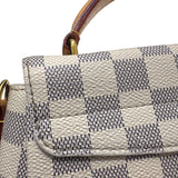 ルイ・ヴィトン LOUIS VUITTON クロワゼットPM N41581 ダミエ・アズール PVC レザー レディース ハンドバッグ