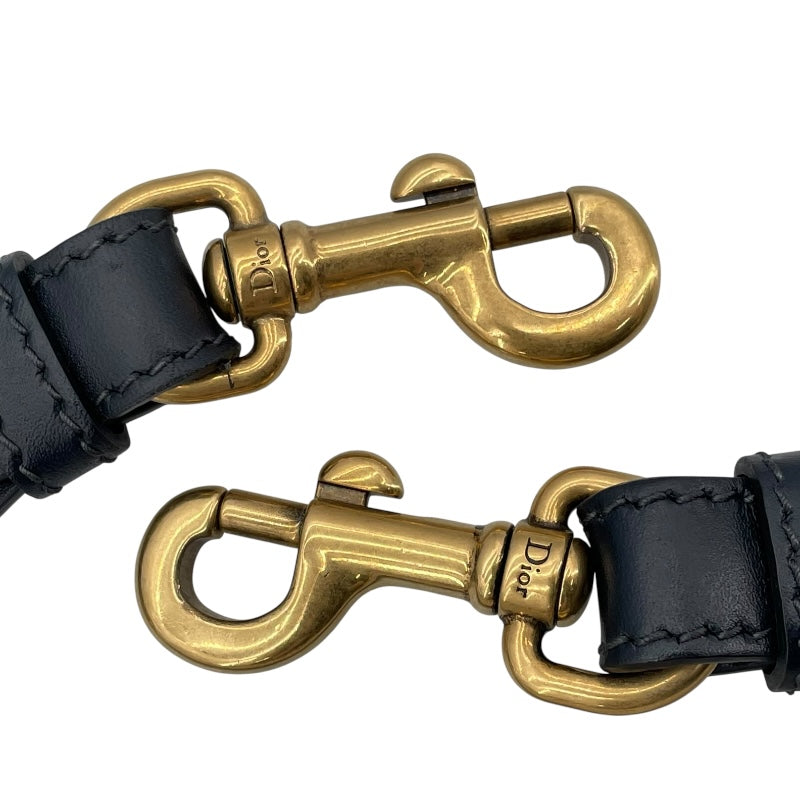 クリスチャン・ディオール Christian Dior サドルバッグミニ M0456CTZQ アイボリー/ネイビー GD金具 オブリークキャンバス レディース ショルダーバッグ