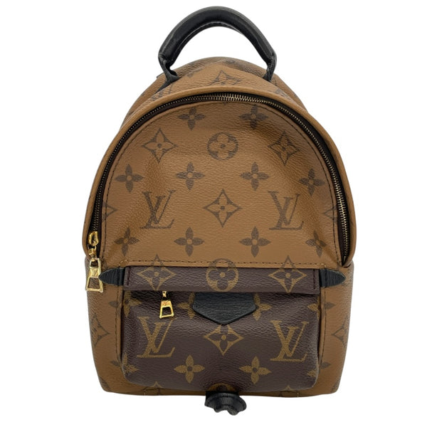 ルイ・ヴィトン LOUIS VUITTON パームスプリングス・バックパックMINI M42411 ブラウン モノグラム・リバース レディース リュック・デイパック