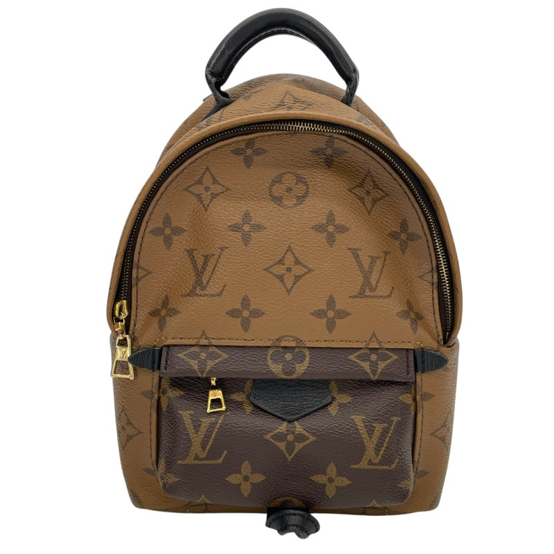 ルイ・ヴィトン LOUIS VUITTON パームスプリングス・バックパックMINI M42411 ブラウン モノグラム・リバース レディース リュック・デイパック