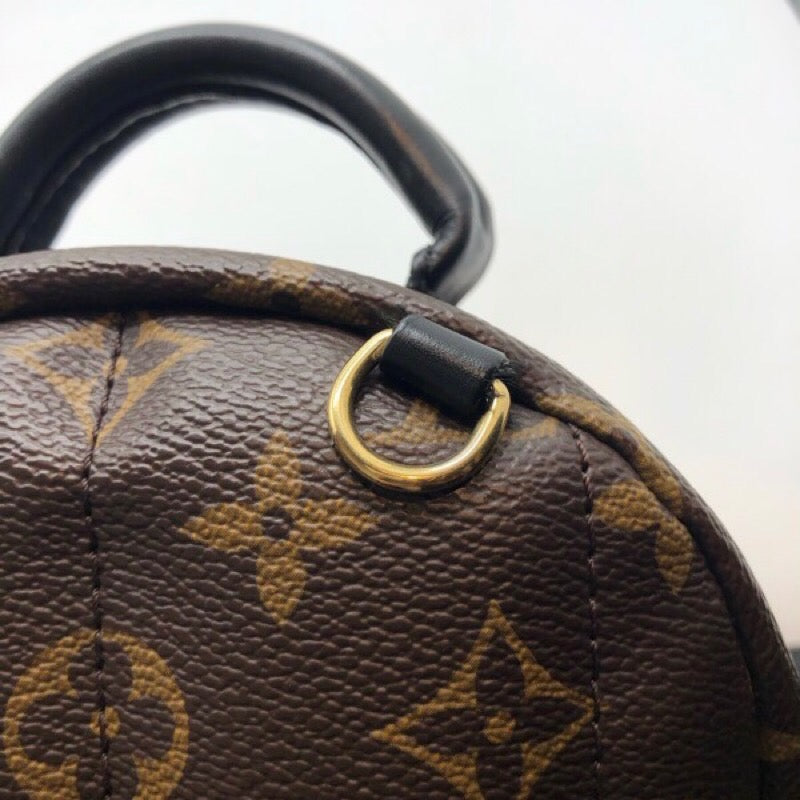 ルイ・ヴィトン LOUIS VUITTON パームスプリングス・バックパックMINI　ワールドツアー M42971 ブラウン モノグラム レディース リュック・デイパック