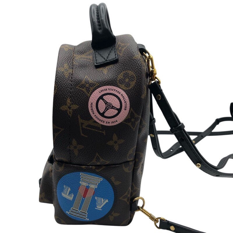 ルイ・ヴィトン LOUIS VUITTON パームスプリングス・バックパックMINI　ワールドツアー M42971 ブラウン モノグラム レディース リュック・デイパック