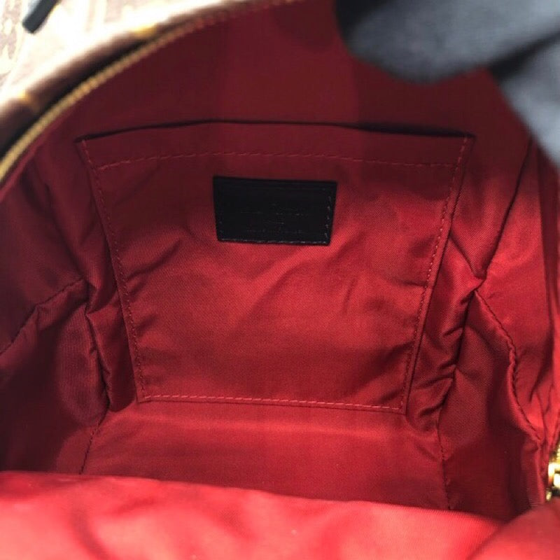 ルイ・ヴィトン LOUIS VUITTON パームスプリングス・バックパックMINI　ワールドツアー M42971 ブラウン モノグラム レディース リュック・デイパック