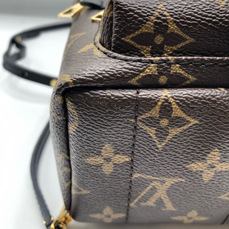 ルイ・ヴィトン LOUIS VUITTON パームスプリングス・バックパックMINI　ワールドツアー M42971 ブラウン モノグラム レディース リュック・デイパック