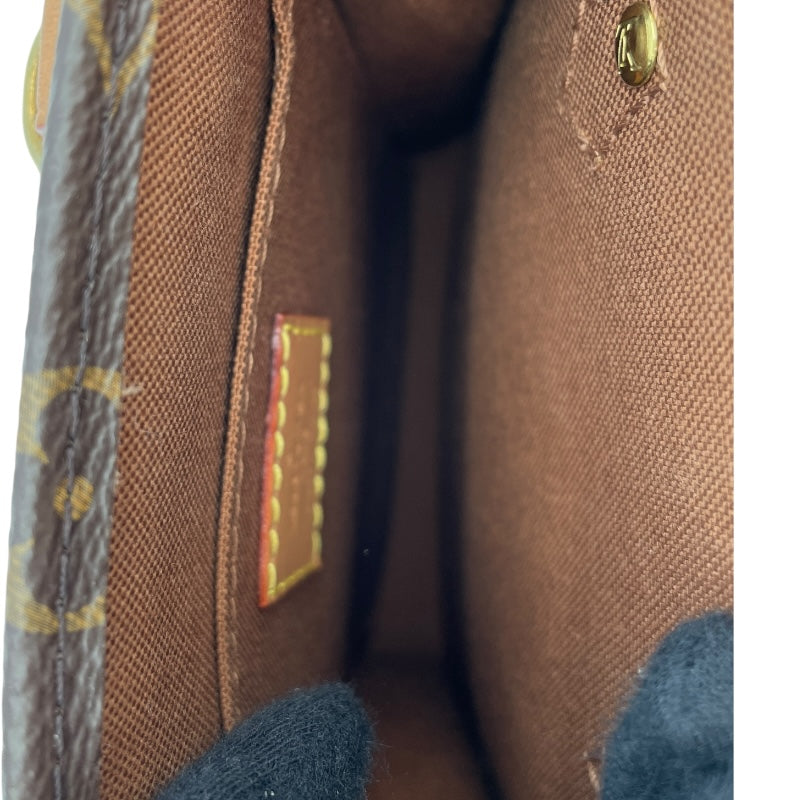 ルイ・ヴィトン LOUIS VUITTON プティットサックプラ M69442 ブラウン モノグラムキャンバス レディース ショルダーバッグ