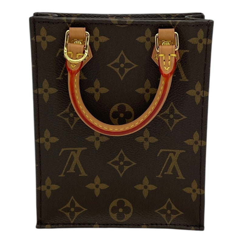 ルイ・ヴィトン LOUIS VUITTON プティットサックプラ M69442 ブラウン モノグラムキャンバス レディース ショルダーバッグ