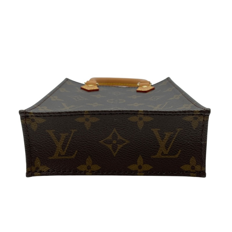 ルイ・ヴィトン LOUIS VUITTON プティット・サックプラ M69442 ブラウン モノグラムキャンバス レディース ショルダーバッグ