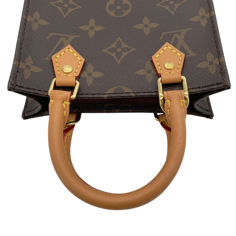 ルイ・ヴィトン LOUIS VUITTON プティット・サックプラ M69442 ブラウン モノグラムキャンバス レディース ショルダーバッグ