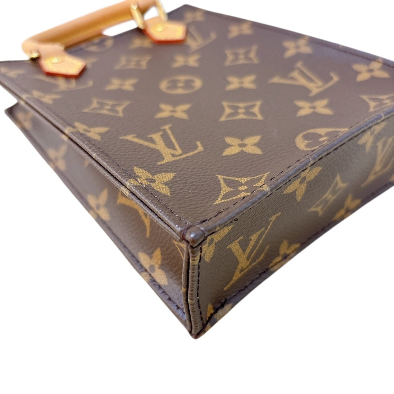 ルイ・ヴィトン LOUIS VUITTON プティットサックプラ M69442 ブラウン PVC レディース ショルダーバッグ