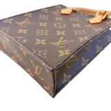 ルイ・ヴィトン LOUIS VUITTON プティットサックプラ M69442 ブラウン PVC レディース ショルダーバッグ