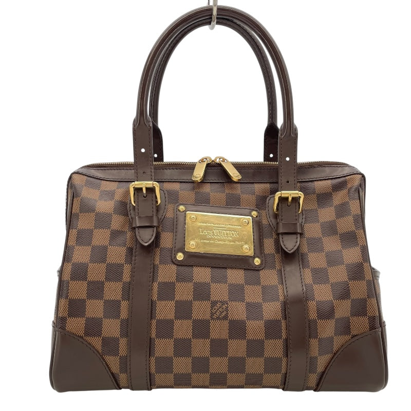 ルイ・ヴィトン LOUIS VUITTON バークレー N52000 ブラウン ダミエ・エベヌ レディース ハンドバッグ