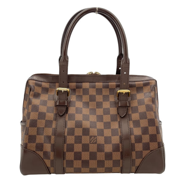 ルイ・ヴィトン LOUIS VUITTON バークレー N52000 ブラウン ダミエ・エベヌ レディース ハンドバッグ