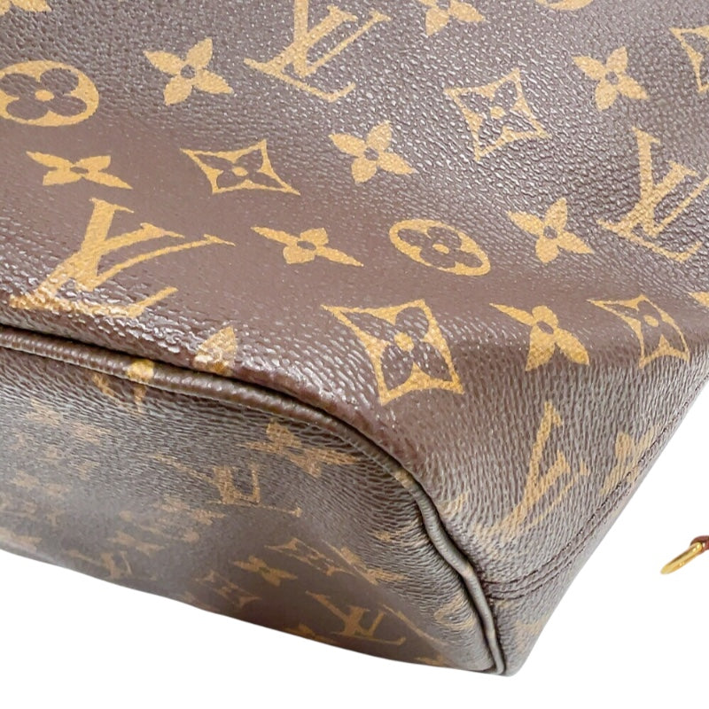 ルイ・ヴィトン LOUIS VUITTON ネヴァーフルMM M41388 ブラウン ゴールド金具 モノグラム レディース トートバッグ