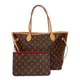 ルイ・ヴィトン LOUIS VUITTON ネヴァーフルMM M41388 ブラウン ゴールド金具 モノグラム レディース トートバッグ