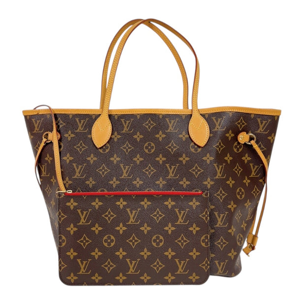 ルイ・ヴィトン LOUIS VUITTON ネヴァーフルMM M41388 ブラウン ゴールド金具 モノグラム レディース トートバッグ