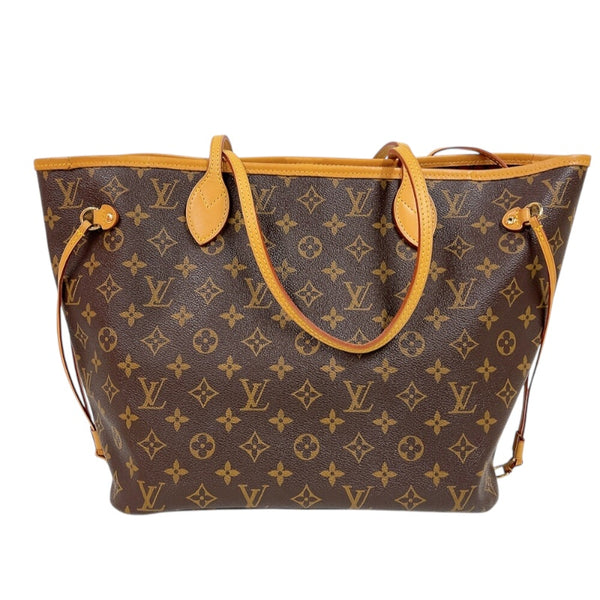 ルイ・ヴィトン LOUIS VUITTON ネヴァーフルMM M41388 ブラウン ゴールド金具 モノグラム レディース トートバッグ
