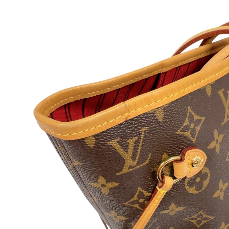 ルイ・ヴィトン LOUIS VUITTON ネヴァーフルMM M41388 ブラウン ゴールド金具 モノグラム レディース トートバッグ