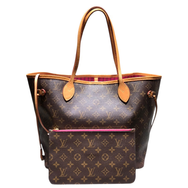 ルイ・ヴィトン LOUIS VUITTON ネヴァーフルMM M41178 ブラウン モノグラムキャンパス レディース トートバッグ