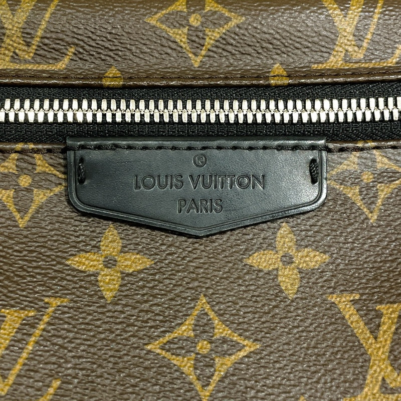 ルイ・ヴィトン LOUIS VUITTON ジョッシュ M41530 モノグラム・マカサー シルバー金具 モノグラム・マカサー メンズ リュック・デイパック