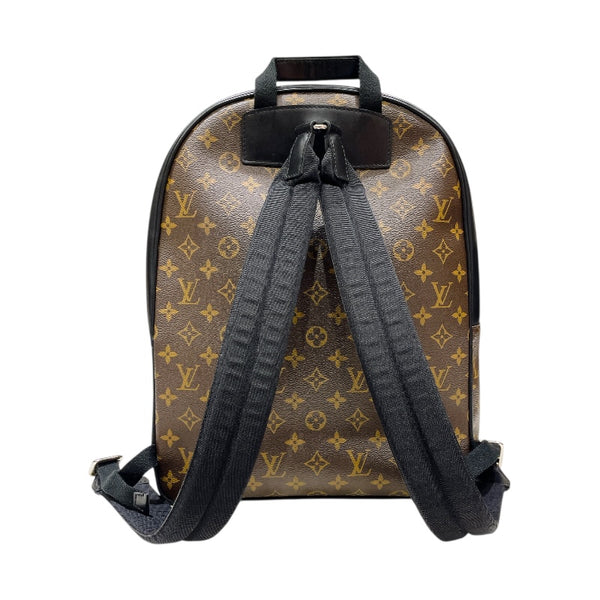 ルイ・ヴィトン LOUIS VUITTON ジョッシュ M41530 モノグラム・マカサー シルバー金具 モノグラム・マカサー メンズ リュック・デイパック