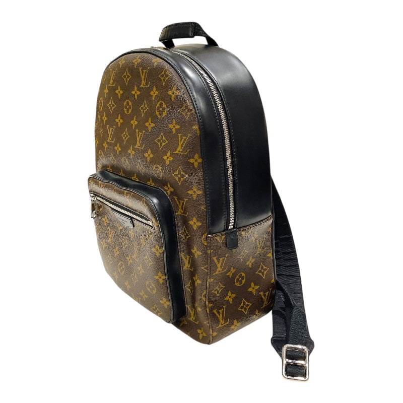 ルイ・ヴィトン LOUIS VUITTON ジョッシュ M41530 モノグラム・マカサー シルバー金具 モノグラム・マカサー メンズ リュック・デイパック
