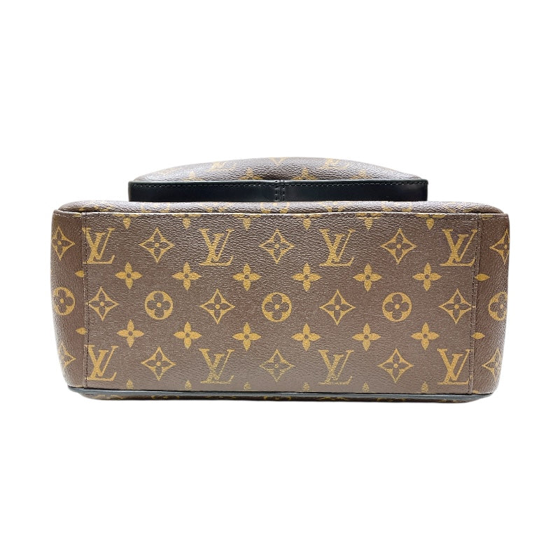 ルイ・ヴィトン LOUIS VUITTON ジョッシュ M41530 モノグラム・マカサー シルバー金具 モノグラム・マカサー メンズ リュック・デイパック