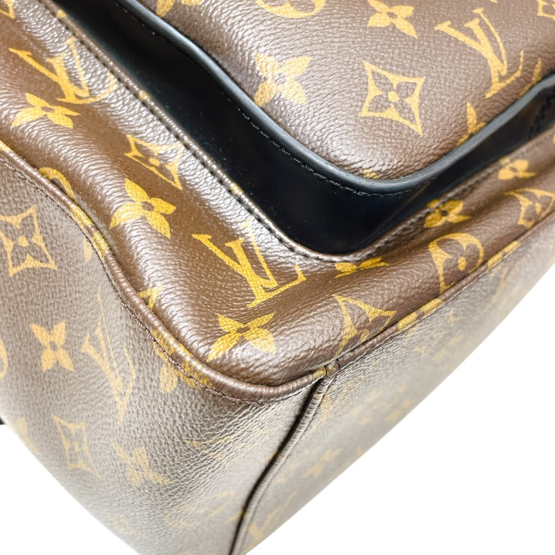ルイ・ヴィトン LOUIS VUITTON ジョッシュ M41530 モノグラム・マカサー シルバー金具 モノグラム・マカサー メンズ リュック・デイパック