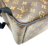 ルイ・ヴィトン LOUIS VUITTON ジョッシュ M41530 モノグラム・マカサー シルバー金具 モノグラム・マカサー メンズ リュック・デイパック