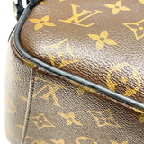 ルイ・ヴィトン LOUIS VUITTON ジョッシュ M41530 モノグラム・マカサー シルバー金具 モノグラム・マカサー メンズ リュック・デイパック