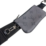 ルイ・ヴィトン LOUIS VUITTON トリオ･メッセンジャー M69443 ブラック/グレー　シルバー金具 モノグラム・エクリプス メンズ ショルダーバッグ