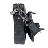 ルイ・ヴィトン LOUIS VUITTON トリオ･メッセンジャー M69443 ブラック/グレー　シルバー金具 モノグラム・エクリプス メンズ ショルダーバッグ