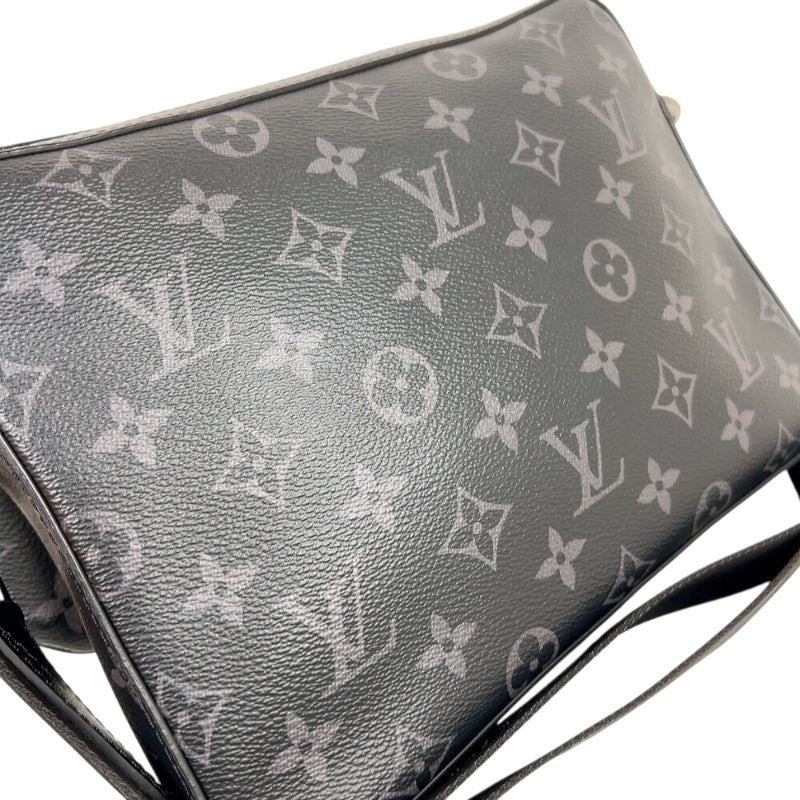 ルイ・ヴィトン LOUIS VUITTON トリオ･メッセンジャー M69443 ブラック/グレー　シルバー金具 モノグラム・エクリプス メンズ ショルダーバッグ