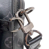 ルイ・ヴィトン LOUIS VUITTON トリオ･メッセンジャー M69443 ブラック/グレー　シルバー金具 モノグラム・エクリプス メンズ ショルダーバッグ